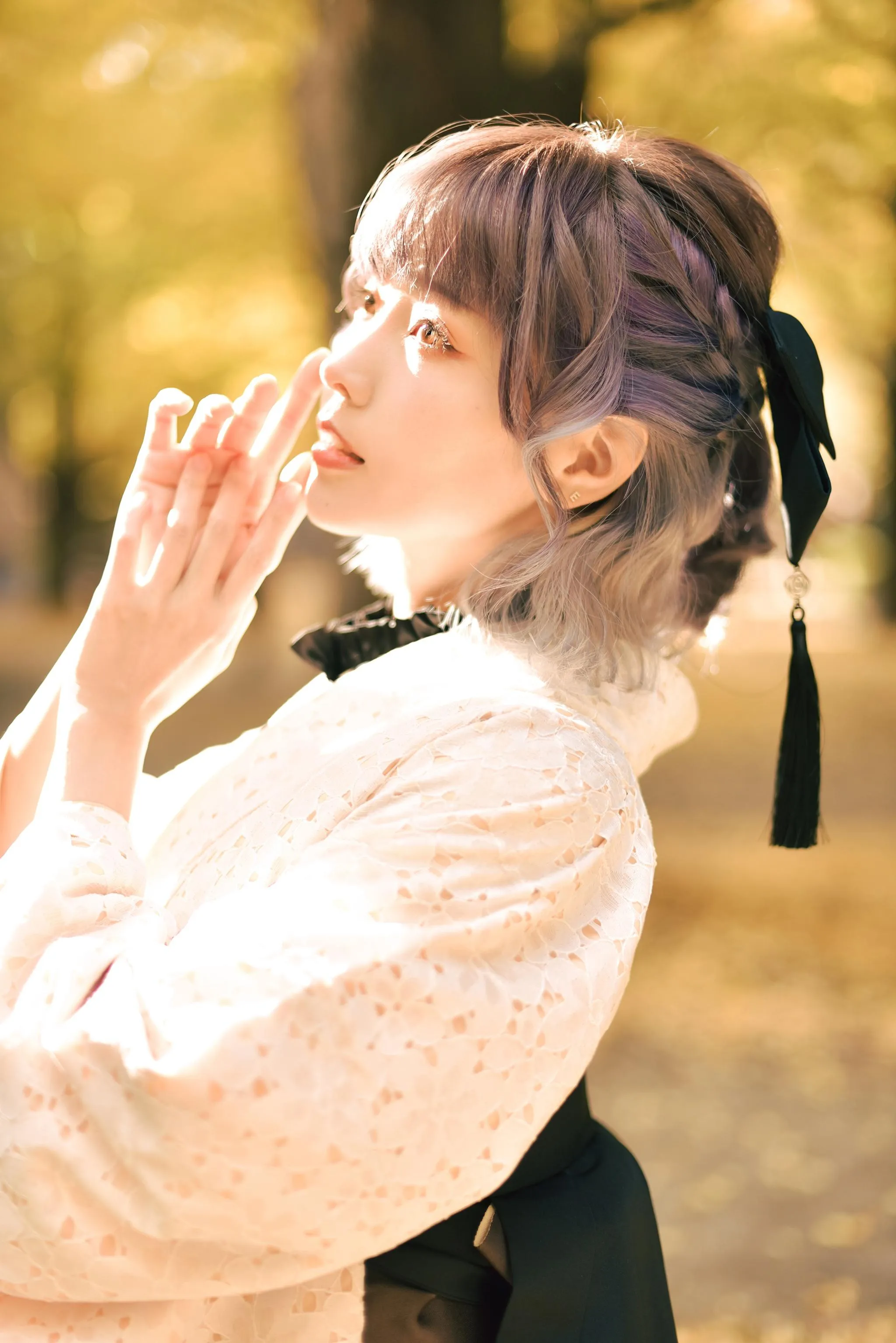 ElyEE子 – NO.130 23年11月订阅-Ginkgo Hakama [38P]插图5